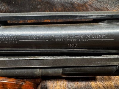 Winchester Model 12 Shotgun 12GA with Extra Barrel - Image 9 of 12