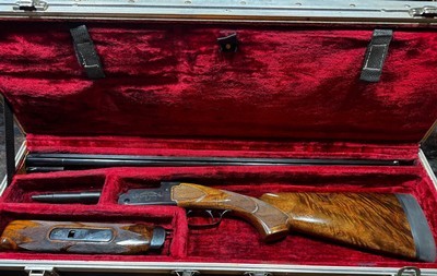 Remington 3200 Competition Skeet 12GA with Briley 20/28/.410 Tubes & Pat Laib Upgrades - Image 1 of 12