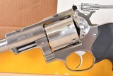 Ruger Super Redhawk 44mag Like new condition 1989 with box, man and scope rings - 6 of 17