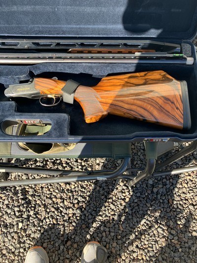 Perazzi mx2000RS unsingle trap combo 34/32 12 ga serial 132222