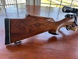 Mauser Model 3000 • 7x57 • Böhler Rasant Custom Barrel • Redfield 4–12x Scope • Jeweled Bolt & Engraved Rings - 3 of 13