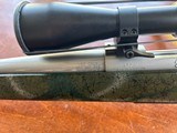 Weatherby Mark V stainless — .340 Wby Mag — Burris 3–9x40 Scope (QD rings) - 8 of 10