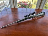 Weatherby Mark V stainless — .340 Wby Mag — Burris 3–9x40 Scope (QD rings) - 2 of 10