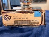 Colt Gold Cup NTL Match MKIV .45 NIB - 1 of 7