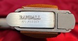 RANDALL FIREARMS Co. 45 ACP / 9MM SERVCE MODLES - 11 of 15