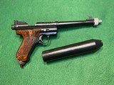 1967 Crosman Mark 1 Target 22 Pellgun with Suppressor - 7 of 8