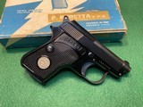 1952 Beretta model 1950 22 Short Box and Booklet Single Action - 2 of 6