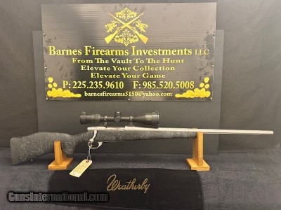 RARE!!!!
WEATHERBY VANGUARD ACCUGUARD 30-06 SPRINGFIELD