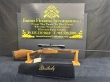 *** NEAR NEW *** WEATHERBY DELUXE MARK V 30 06 SPRINGFIELD