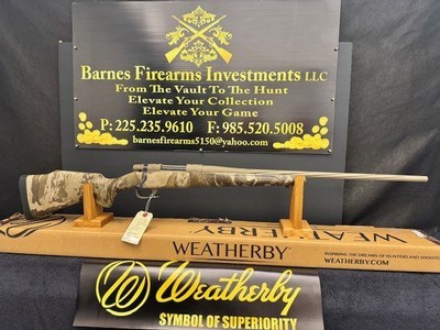 NIB WEATHERBY VGD FIRST LITE CIPHER 308