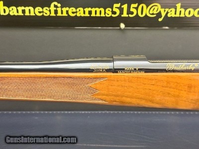 NEW OLYMPIC 1984 WEATHERBY MARK V 300 WBY MAG WITH PAPERS - Image 15 of 18