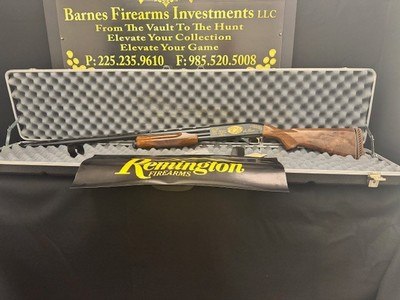 NEW REMINGTON 870 WINGMASTER MISSISSIPPI DUCKS UNLIMITED WITH HARD CASE
