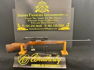 VERY GOOD CONDITION WEATHERBY MARK XXll
ITALIAN MADE LR 22 BUILT BY BERETTA