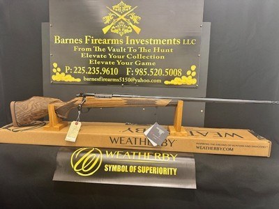 ****NIB**** WEATHERBY MARK V DELUXE 378 MAGNUM AAA WALNUT STOCK