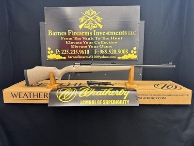 ***NIB*** WEATHERBY MARK V DANGEROUS GAME SAFARI RIFLE