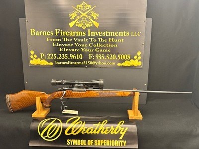 ****LIKE NEW COLLECTORS GRADE**** WEATHERBY MARK V 300 WBY MAG JP SAUER GERMAN MADE