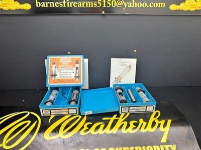 WEATHEBY FL 340 MAGNUM RELOADING DIES WITH BULLET WINDOW