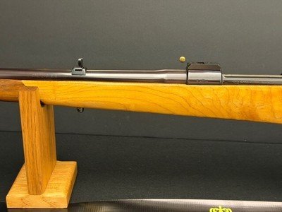 ***RAREFN MAUSER ACTION **270 WINCHESTER WITH INLAY MAPLE STOCK - Image 7 of 13