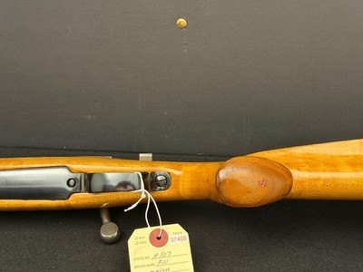 ***RAREFN MAUSER ACTION **270 WINCHESTER WITH INLAY MAPLE STOCK - Image 10 of 13