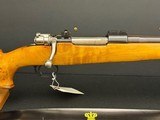***RAREFN MAUSER ACTION **270 WINCHESTER WITH INLAY MAPLE STOCK - 2 of 13