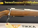 ****NIB**** TIKKA T3X HUNTER 243 WIN. STAINLESS. - 3 of 14