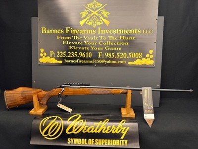 ****VERY GOOD// EXCELLENT CONDITION*** WEATHERBY MARK V VARMITMASTER 22-250