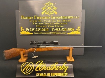 ***EXCELLENT CONDITION RARE COLLECTORS GRADE*** BELGIUM MADE WEATHERBY 300 WBY MAG