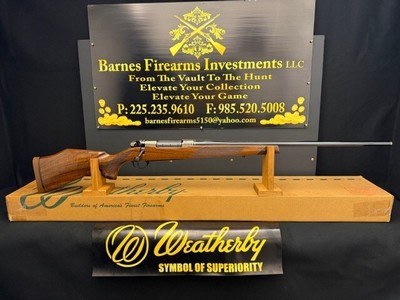 ****LIKE NEW IN BOX **24K GOLD PLATED** FLORAL SCROLL ENGRAVED*** WEATHERBY MARK V ROYAL ULTRAMARK WBY 257 MAG.