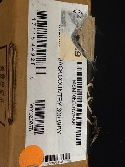 ***NIB***WEATHERBY MARK V MIDNIGHT BACKCOUNTRY 300 WBY MAGNUM - Image 14 of 14
