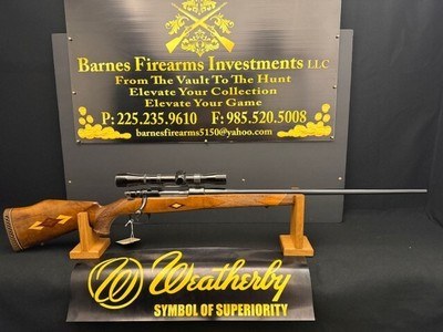 *****EXCELLENT CONDITION **** WEATHERBY SOUTHGATE HAS CUSTOM STOCK WITH INLAYS MAUSER ACTION 300 WBY MAG.