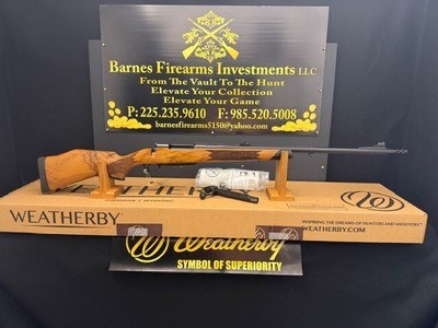 ***NIB***WEATHERBY MARK V DGR 416 WBY MAGNUM** CUSTOM WALNUT STOCK** - Image 1 of 14