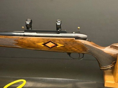 ***EXCELLENT CONDITION*** CUSTOM STOCK INLAYS WITH BRASS SCROLL WEATHERBY 378 MAGNUM*** - Image 7 of 13