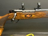 ***EXCELLENT CONDITION*** CUSTOM STOCK INLAYS WITH BRASS SCROLL WEATHERBY 378 MAGNUM*** - Image 3 of 13
