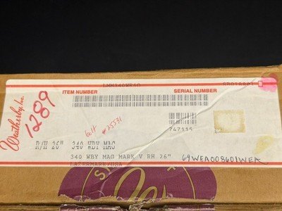 ***NIB*** RARE COLLECTORS WEATHERBY MARK V LAZERMARK 340 WBY MAGNUM - Image 16 of 16