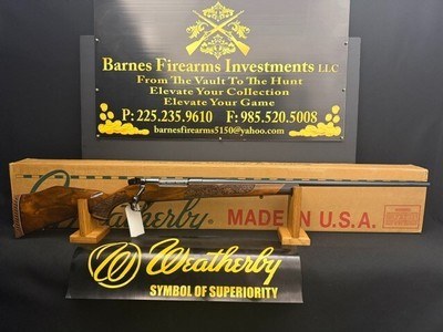 ***NIB*** RARE COLLECTORS WEATHERBY MARK V LAZERMARK 340 WBY MAGNUM - Image 1 of 16