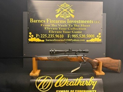***EXCELLENT CONDITION CUSTOM **WEATHERBY MARK V LAZERMARK 