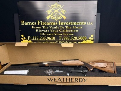 ***NIB** WEATHERBY MARK V 224 1-8 TWIST 