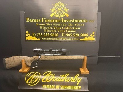 *****EXCELLENT CONDITION **** WEATHERBY MARK V 300 WBY MAG WITH **WEATHERBY 3X9X44 SCOPE** - Image 1 of 16
