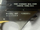 High Standard Victor Military Model 107 - 6 of 11