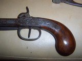 antiquefrenchcased pair of percussionpistols52caliber - 9 of 15