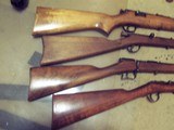 boys rifles
four
22 caliber single
shot - 1 of 5