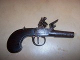 belgium flintlock muff pistolappx 46 caliber - 2 of 5