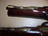 french flintlock gentleman's pair of pistols - 3 of 14