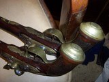 french flintlock gentleman's pair of pistols - 5 of 14