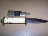 Mid 1800's R. Bunting & Sons Folding Bowie Knife with Ivory Handle. - 3 of 7