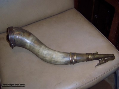 european military
powder
flask ?