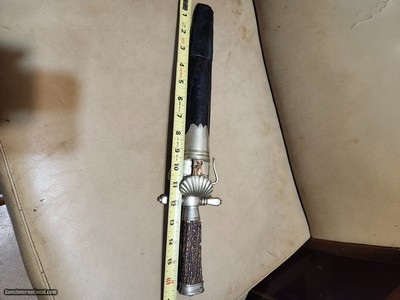 stag
handle european
hunting
knife