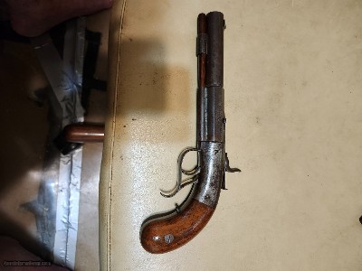 allen & thurber
side
hammer
target
pistol
.45 caliber