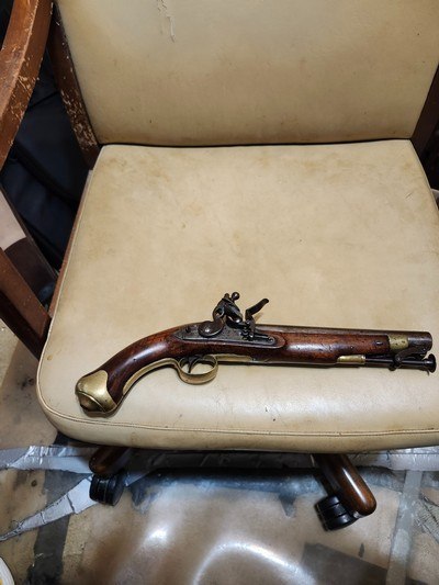 british new
land pattern dragoon
flintlock
pistol
.65 bore