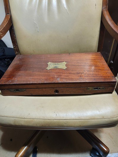 cased officers
pistols
.70 bore